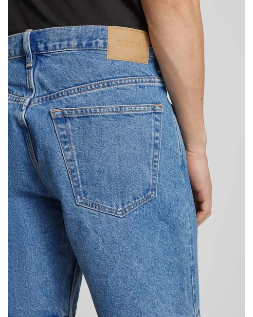 Weekday Bermudas in Denim-Optik in Blue für Herren