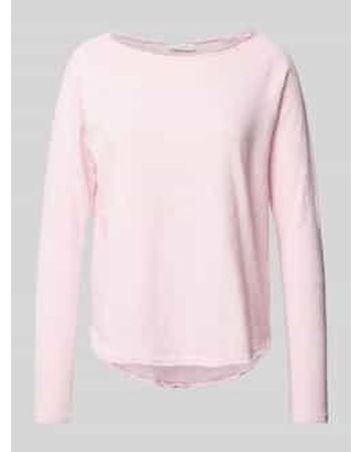 Rich & Royal Shirt Met Lange Mouwen in het Pink
