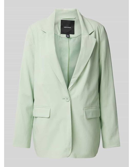 Vero Moda Green Blazer mit Pattentaschen Modell 'CARMEN'