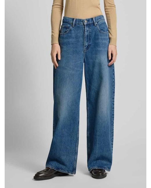 Polo Ralph Lauren Blue Wide Fit Jeans im 5-Pocket-Design