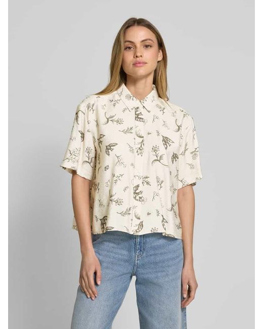 Jake*s Natural Regular Fit Bluse mit 1/2-Arm