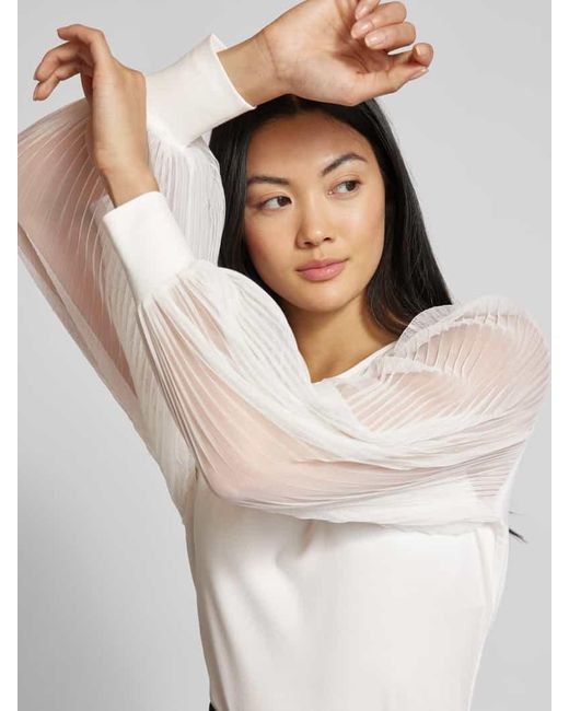 Zero Natural Longsleeve Mit Rundhalsausschnitt