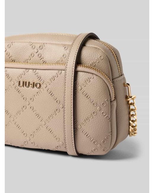 Liu Jo Natural Satchel Bag mit Steppnähten