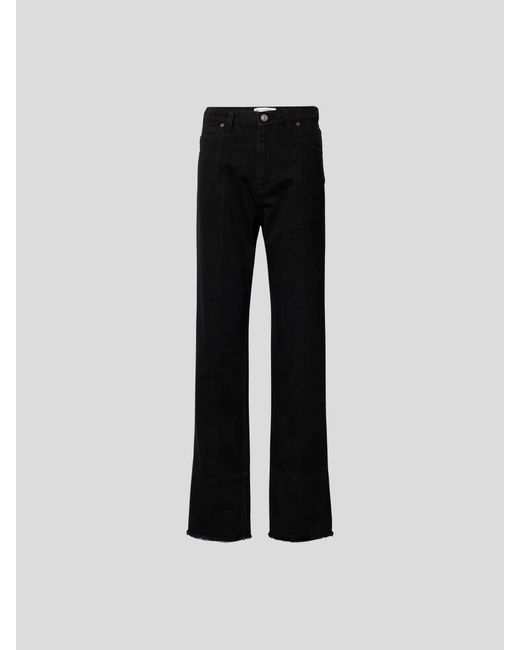 Victoria Beckham Black Jeans mit 5-Pocket-Design