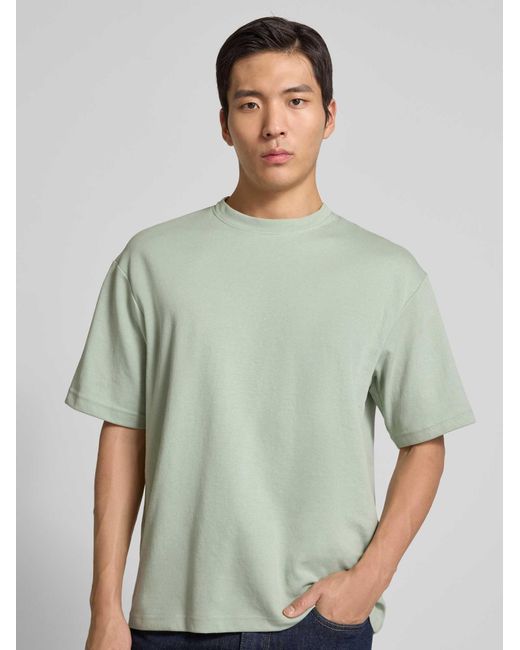 SELECTED Oversized Shirt Van Katoenmix Model 'Looseoscar' in het Green voor heren
