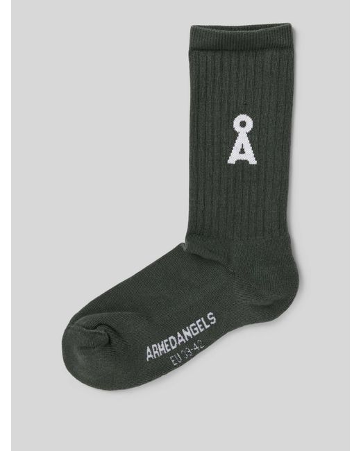 ARMEDANGELS Sokken Met Logodetail in het Gray