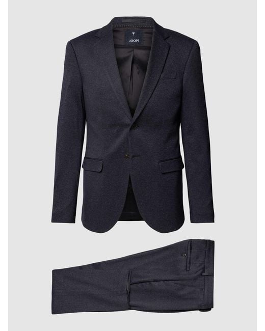 Joop! Anzug mit Strukturmuster Modell 'Damon-Gun' in Blue für Herren