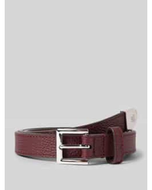 Ralph Lauren Riem Van Runderleer Met Doornsluiting in het Brown