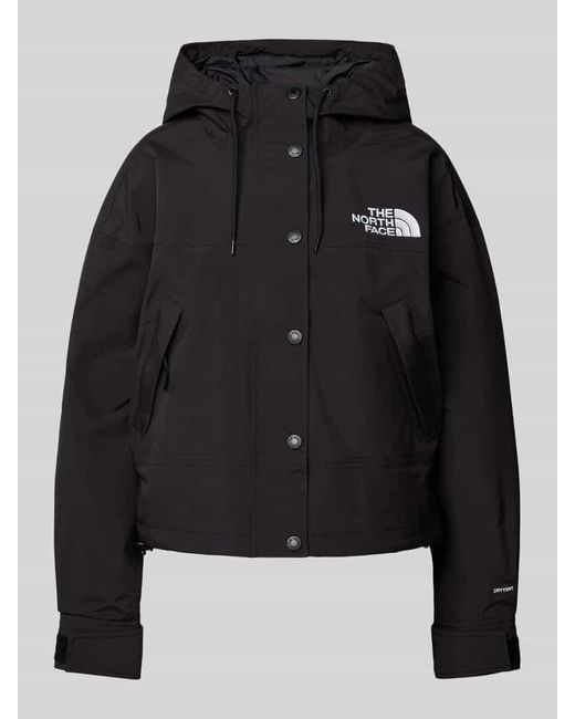 The North Face Jacke mit Label-Stitching Modell 'REIGN ON' in Black für Herren