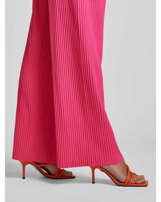 Y.A.S Pink Stoffhose mit elastischem Bund Modell 'ALISA'
