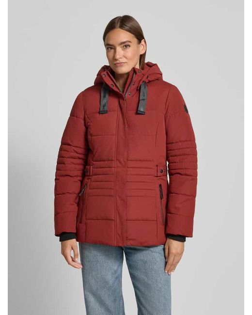 G.i.g.a. Dx Red Steppjacke mit verdecktem Zweiwege-Reißverschluss