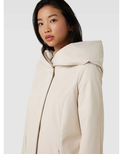 Vero Moda Softshell-Jacke mit Nahtreißverschlusstaschen in Natural für Herren