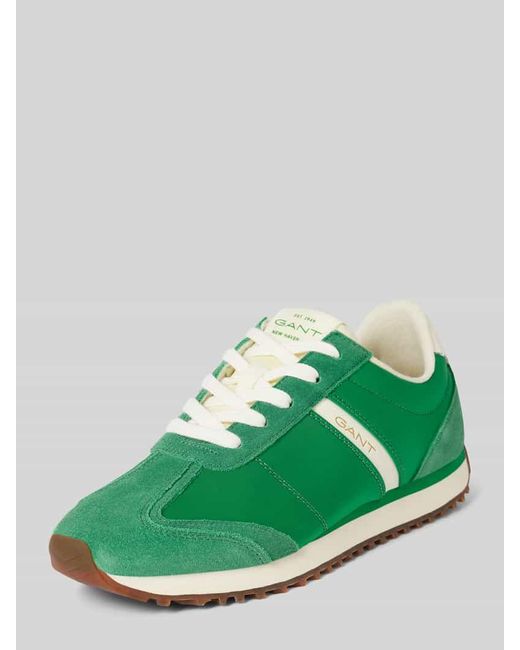 Gant Green Sneaker mit Label-Detail