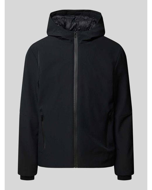 Blend Jack Met Capuchon En Ritszakken, Model 'Eon' in het Black voor heren