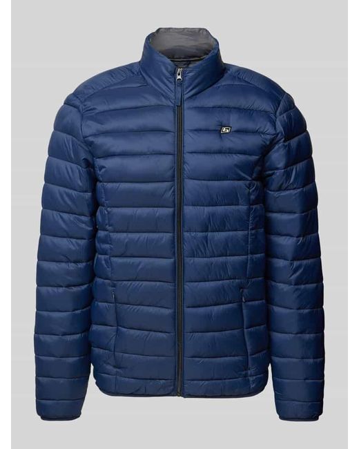 Blend Steppjacke mit Reißverschlusstaschen Modell 'Romsey' in Blue für Herren