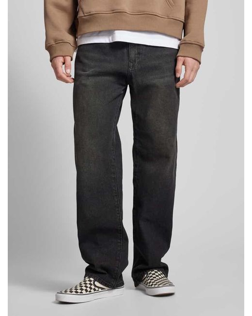 Review Jeans im Used-Look in Gray für Herren