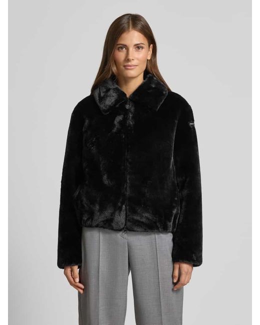 Frieda & Freddies Black Jacke aus Kunstfell Modell 'XAVI'