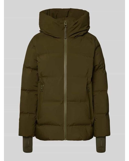 Marc O' Polo Green Regular Fit Funktionsjacke mit Daunenfüllung