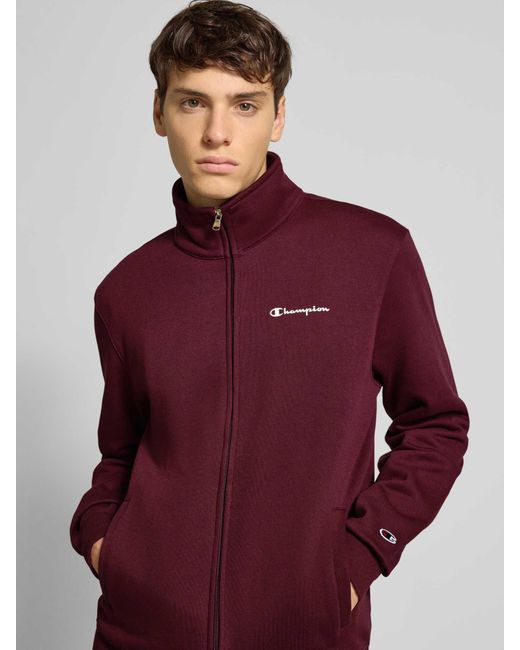 Champion Regular Fit Sweatsuit Met Logoprint in het Red voor heren