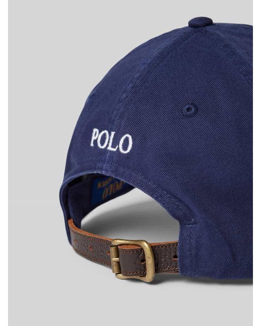 Polo Ralph Lauren Basecap mit Logo-Stitching in Blue für Herren