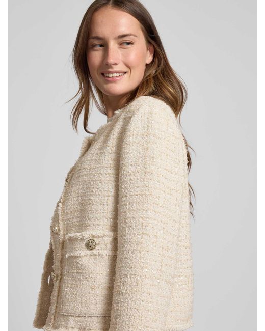 White Label Blazer in het Natural