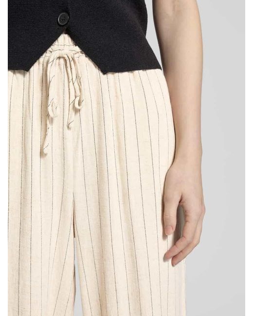 Soya Concept Natural Straight Leg Hose mit Eingrifftaschen Modell 'POULA'