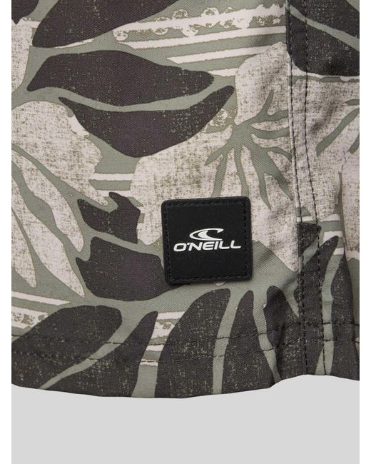 O'neill Sportswear Zwembroek Met Labelpatch in het Gray voor heren