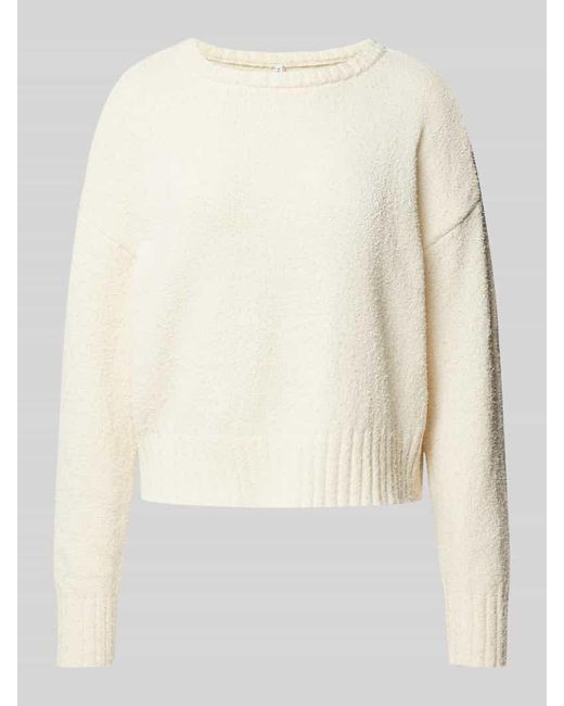 ONLY Natural Loose Fit Strickpullover Mit Weichem Garn Modell 'Teresa'