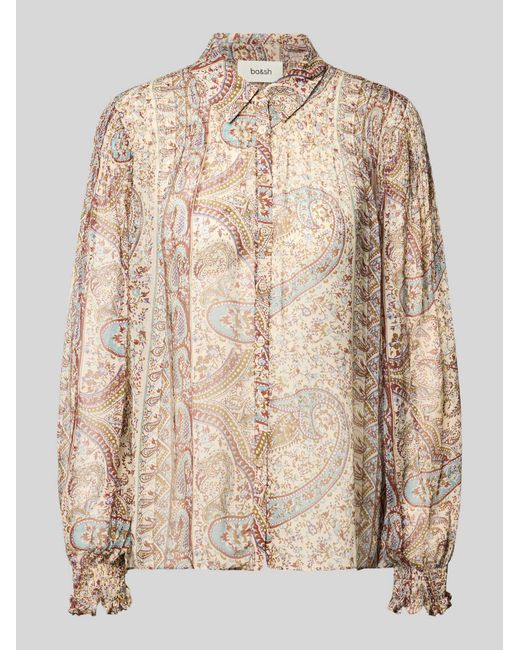 Ba&sh Blouses Lange Mouw in het Natural