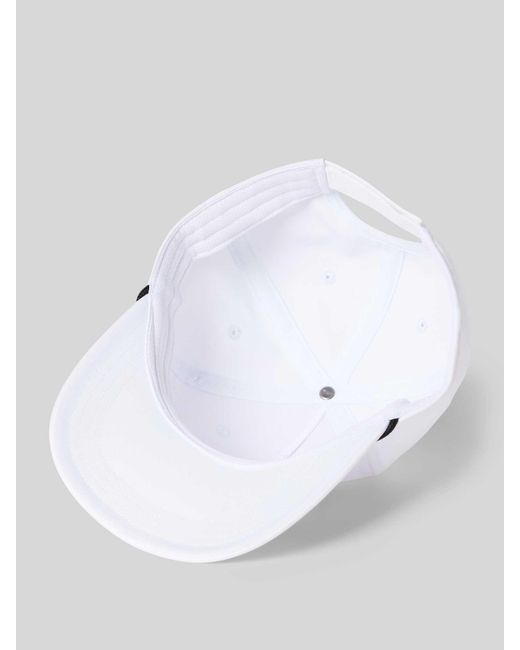 Polo Ralph Lauren Basecap mit Motiv-Stitching Modell 'ROPE' in White für Herren