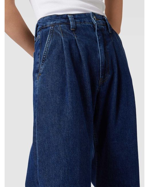 Anine Bing Blue Jeans mit Eingrifftaschen