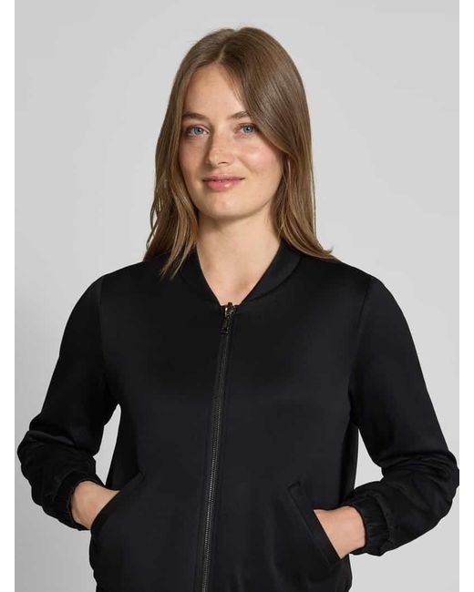 Comma, Black Wendejacke mit Reißverschluss und Eingrifftaschen