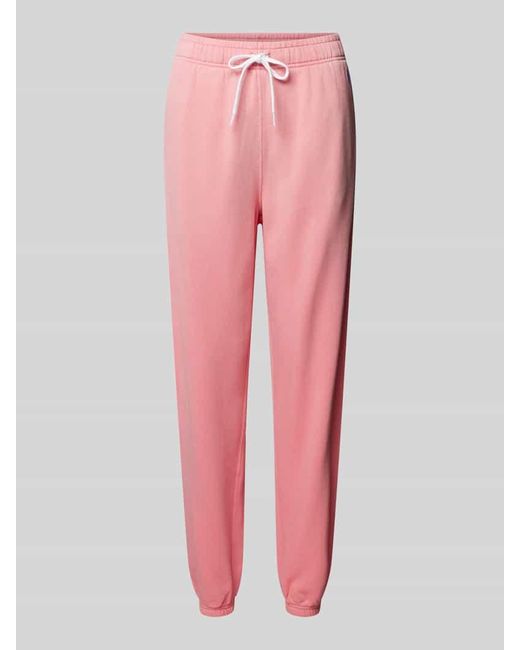 Polo Ralph Lauren Regular Fit Sweatpants mit Logo-Stitching in Pink für Herren