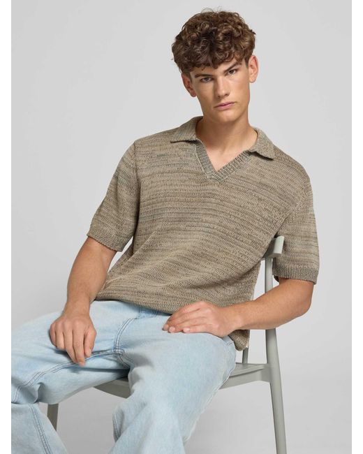 Jack & Jones Poloshirt in het Natural voor heren