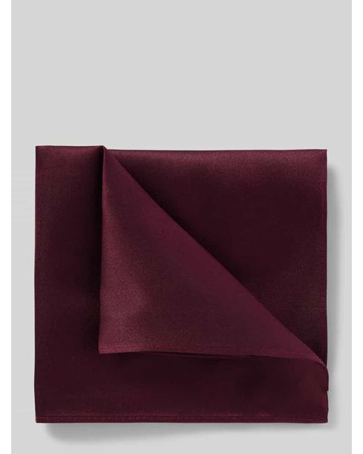 Willen Seideneinstecktuch mit Strukturmuster in Purple für Herren