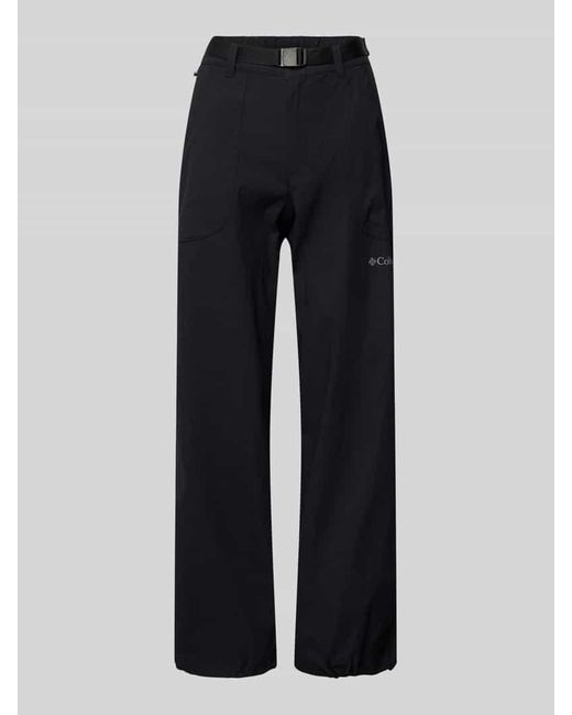 Columbia Blue Relaxed Fit Hose mit Label-Print Modell 'BREA FALLS'