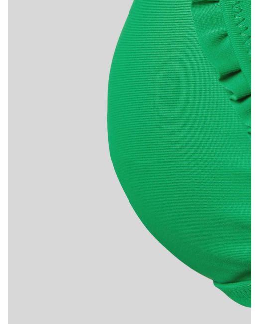 Shiwi Green Bikini-Oberteil mit Volants Modell 'Romy'