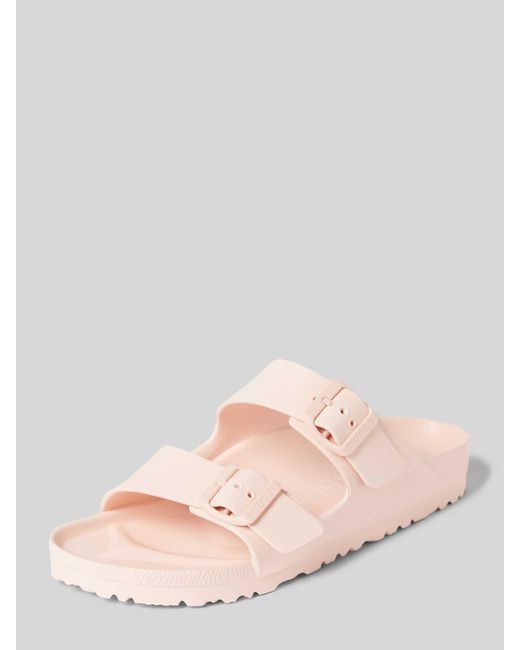 Birkenstock Slippers Met Doornsluiting in het Pink