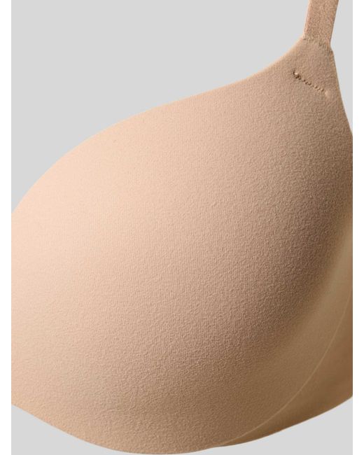 Magic Bodyfashion Regular Fit Push-Upbeha Met Haakjessluiting in het Natural