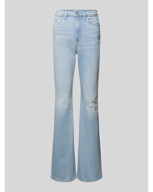 Tommy Hilfiger Flared Cut Jeans in het Blue voor heren