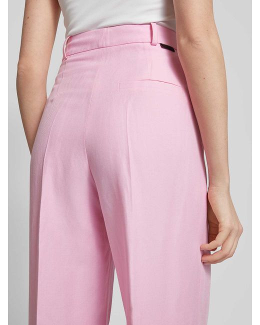 HUGO Pantalon Met Steekzakken Opzij in het Pink