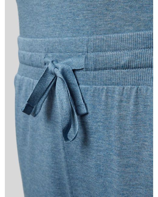 Schiesser Pyjama Met V-hals in het Blue voor heren