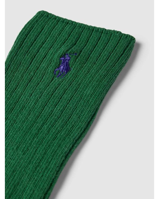 Polo Ralph Lauren Socken mit Logo-Stitching in Green für Herren