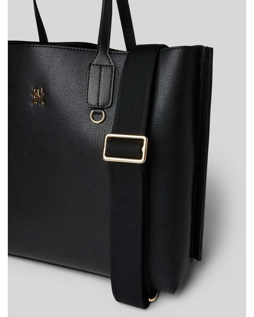 Tommy Hilfiger Crossbodytas Met Logo-applicatie in het Black