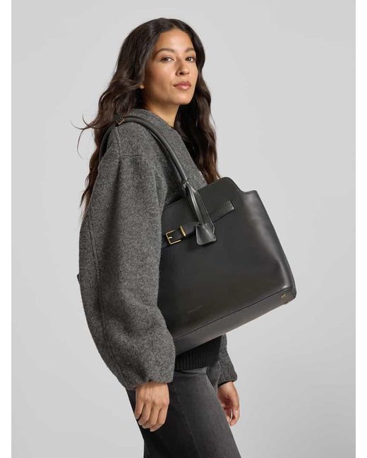 Marc O' Polo Black Shopper aus echtem Rindsleder