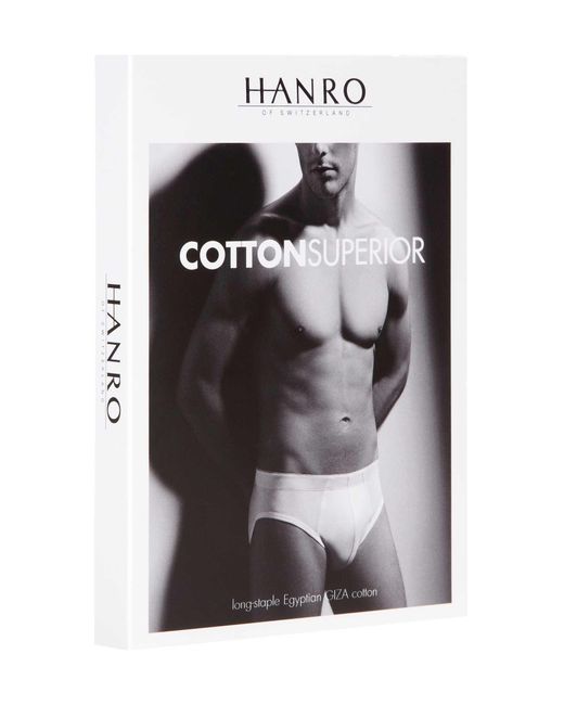 Hanro Slip Met Stretch in het White voor heren