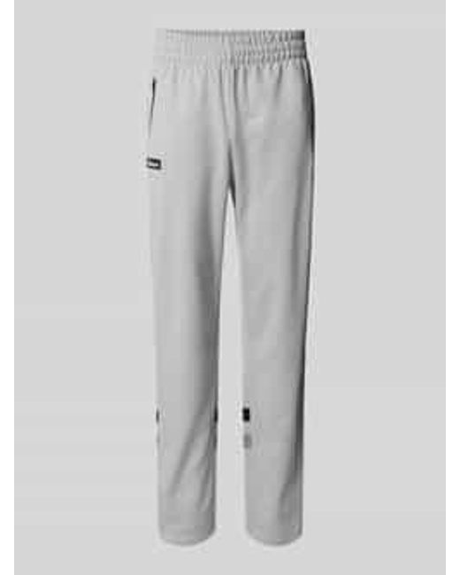 Ellesse Regular Fit Trackpants Met Labelbadge, Model 'Palminteri' in het Gray voor heren