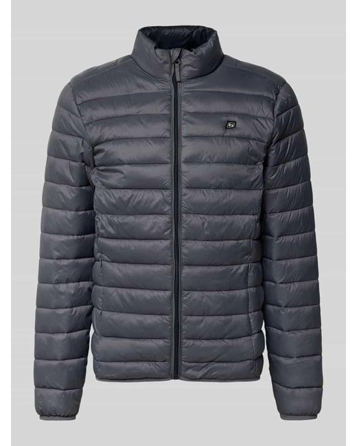 Blend Steppjacke mit Stehkragen Modell 'Romsey' in Blue für Herren