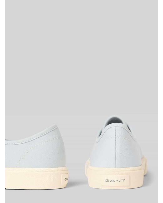 Gant White Sneaker mit Label-Stitching Modell 'ZOEWILL'