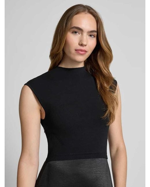 Boss Black Tailliertes Strickkleid mit Rock aus Satin Modell 'FERDOLINI'